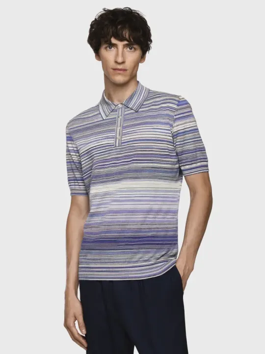 Halbarm Polo Knöpfen