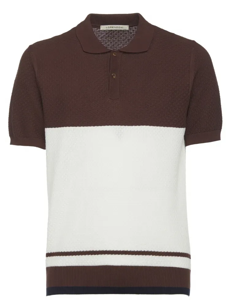 Halbarm Polo Knöpfen